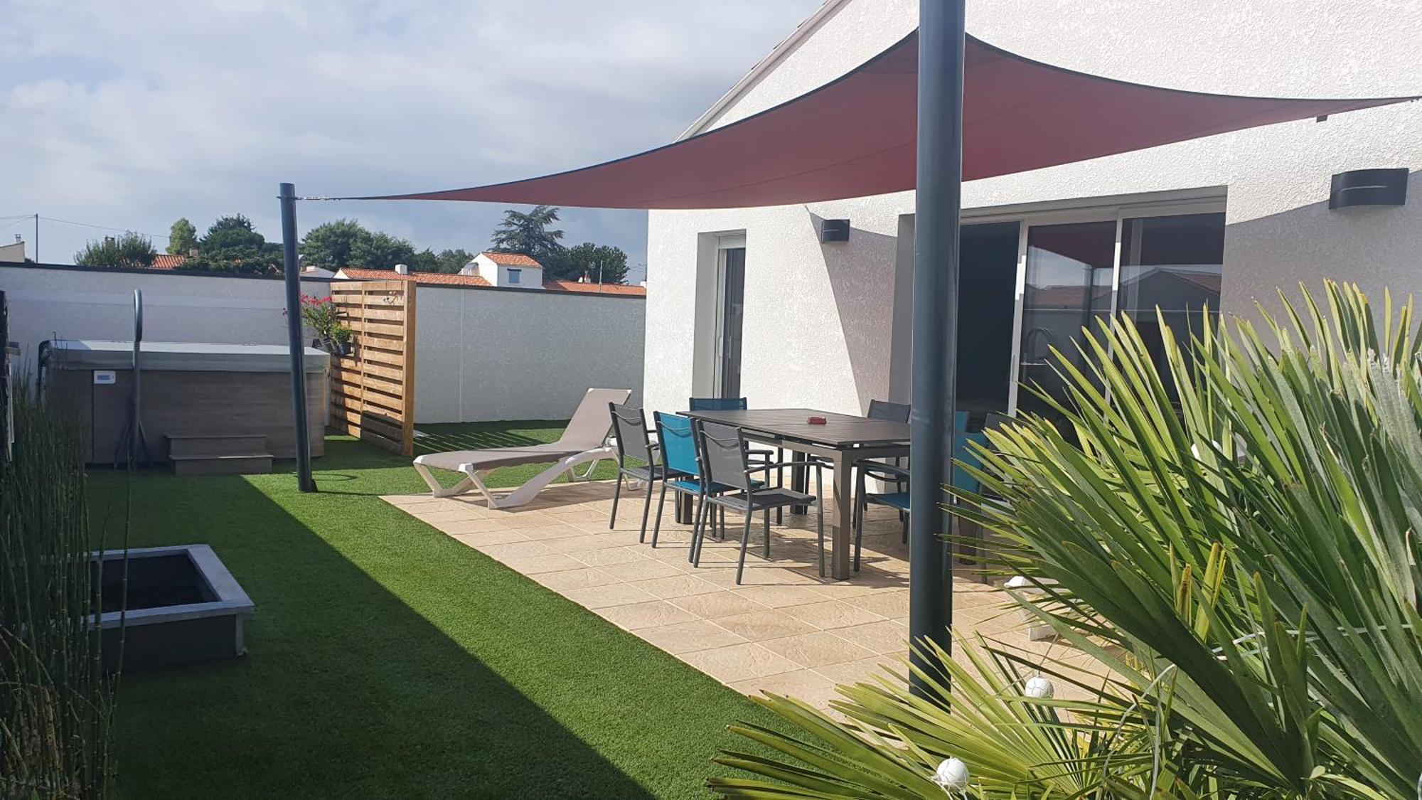 Maison Recente 4* Proche Plage Avec Spa Privatif Longeville-sur-Mer Ngoại thất bức ảnh